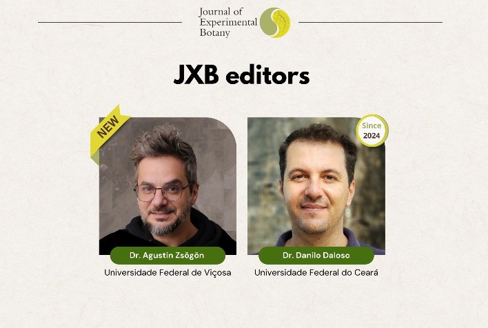 Professor Agustin Zsögön é convidado para integrar o corpo editorial da revista Journal of Experimental Botany